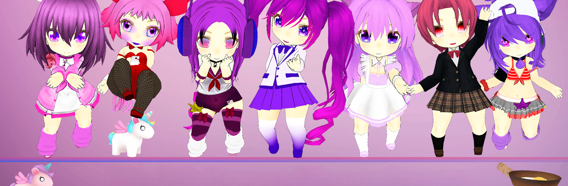 Chibi 3D Online RPG Sandbox