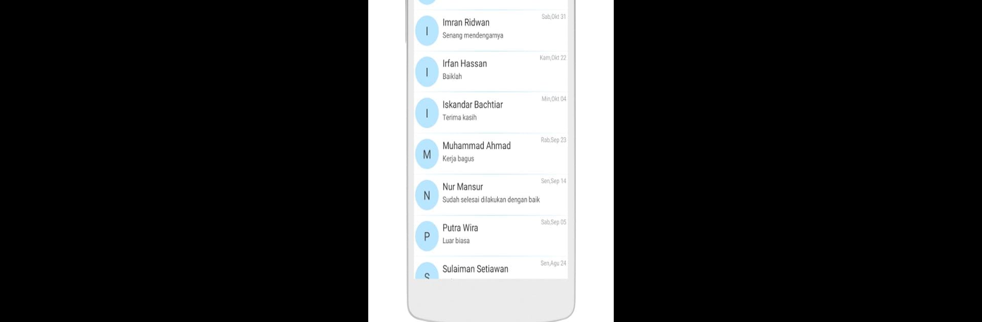 Pesan teks SMS