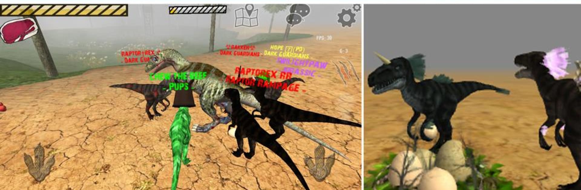 Raptor RPG - Dino Sim