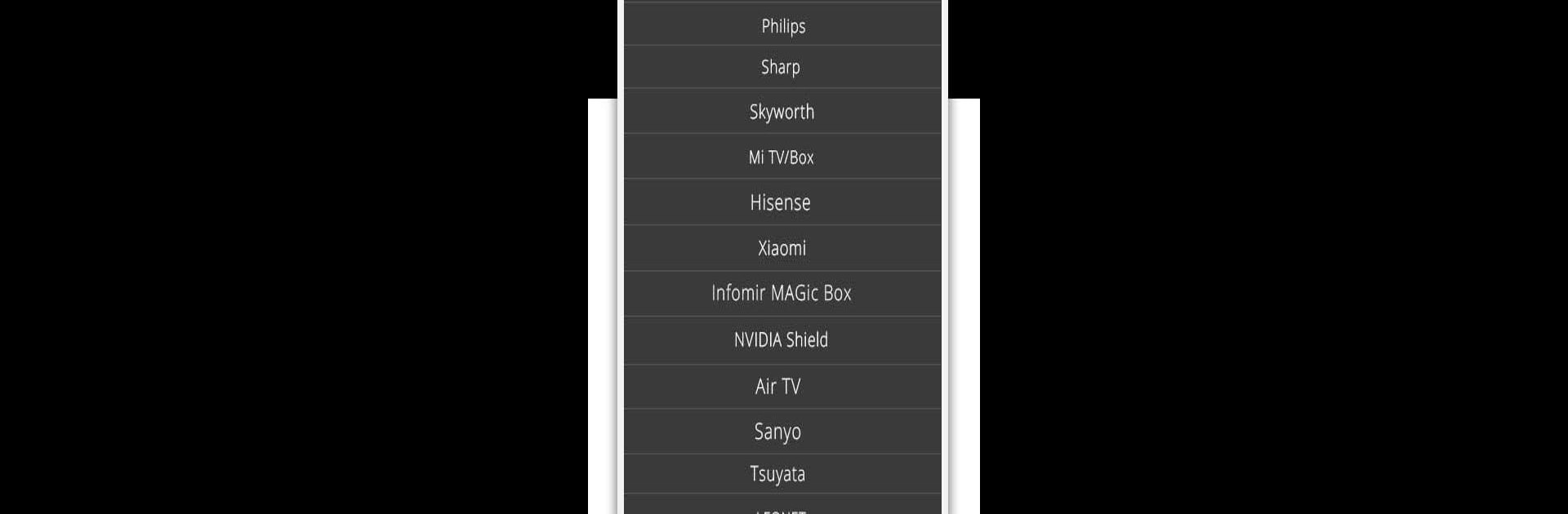 Remote for Android TV's / Devices: CodeMatics