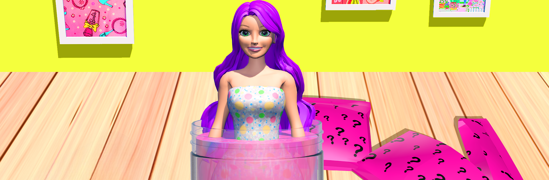 Color Reveal Suprise Doll Game