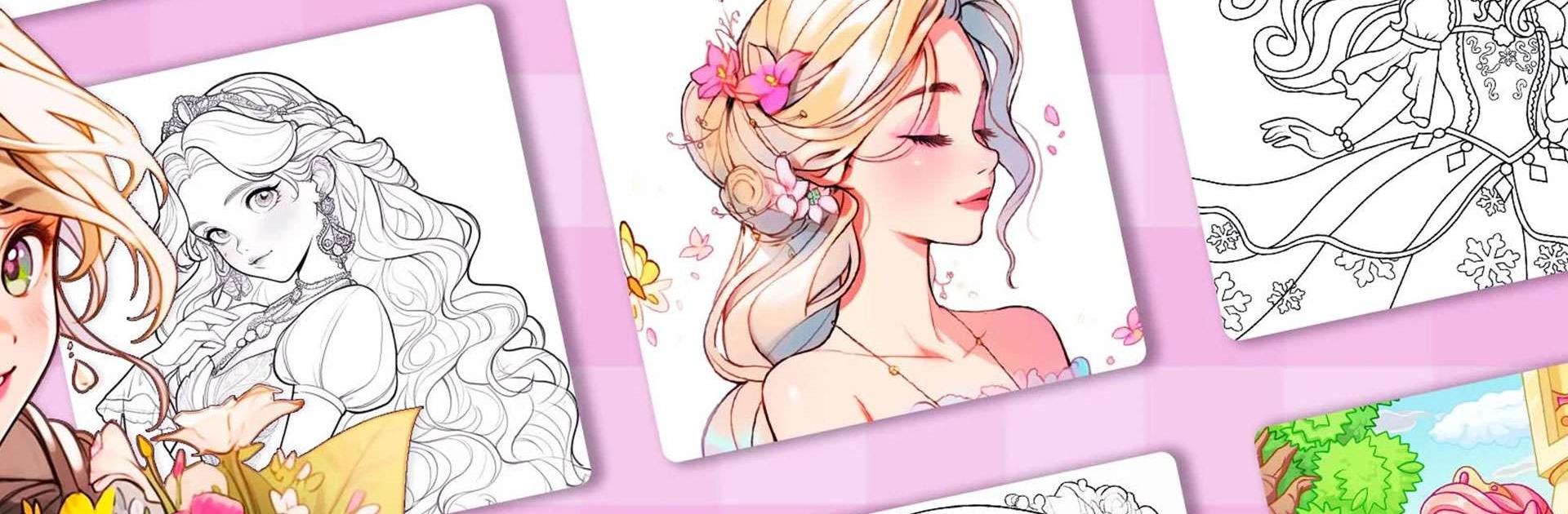 Princess Coloring:Drawing Game