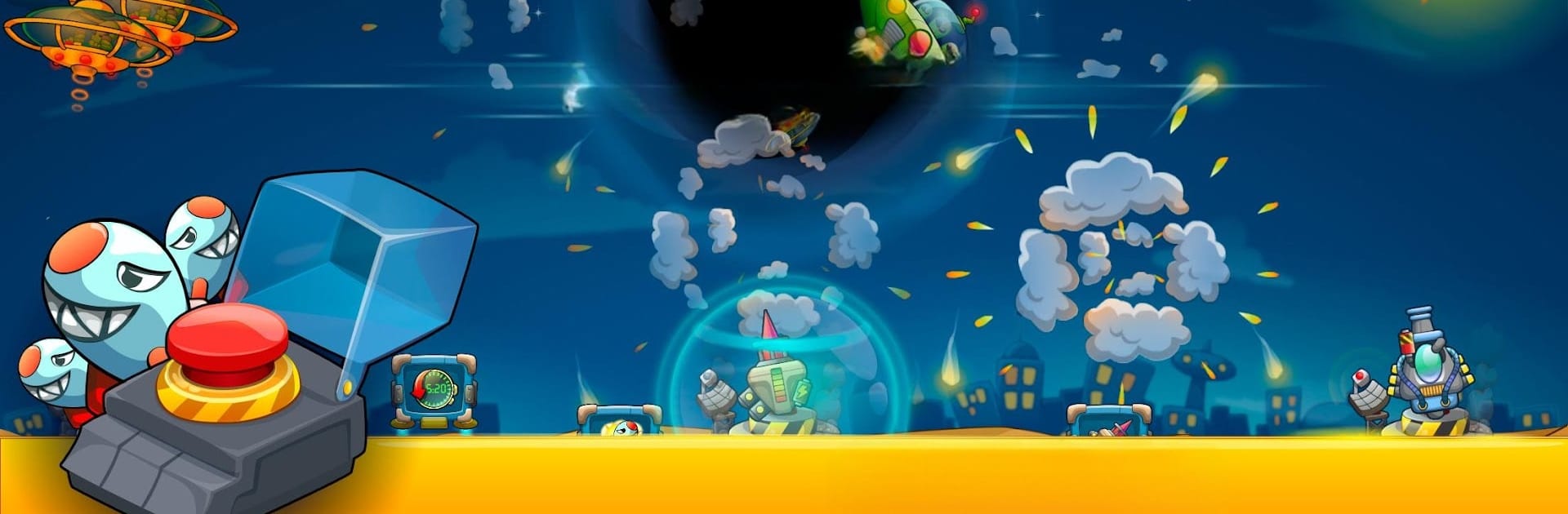 Galactic Missile Defense - Alien U.F.O Shoot Em Up