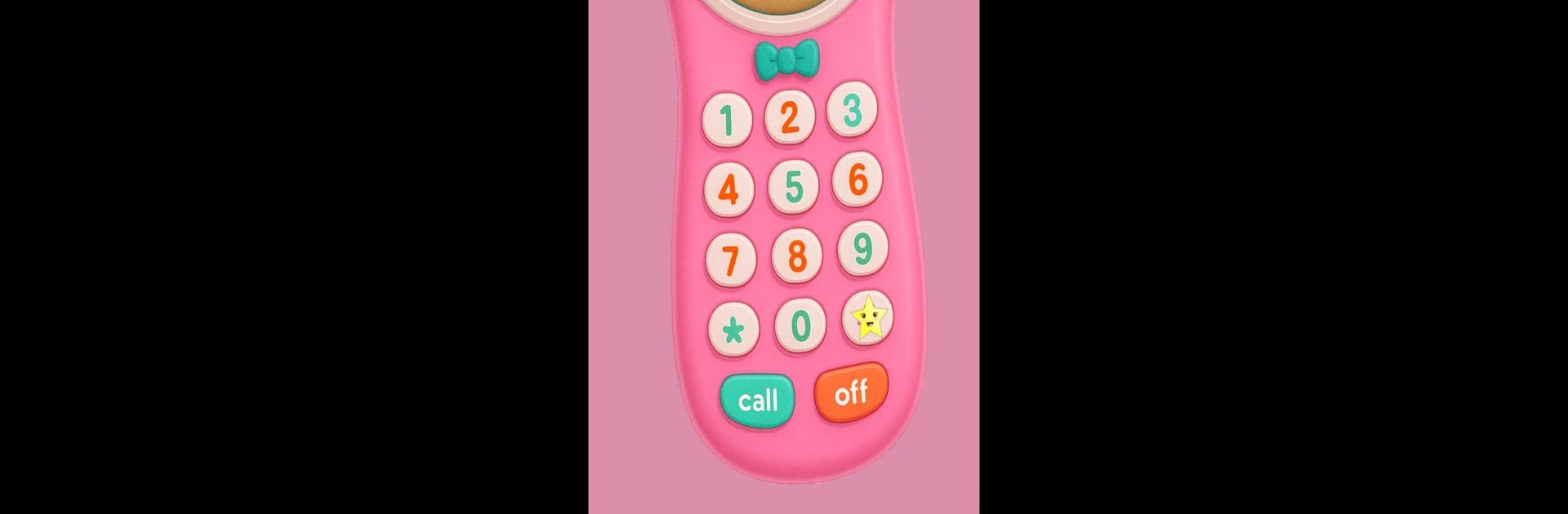 Smiley Toy Phone for Babies