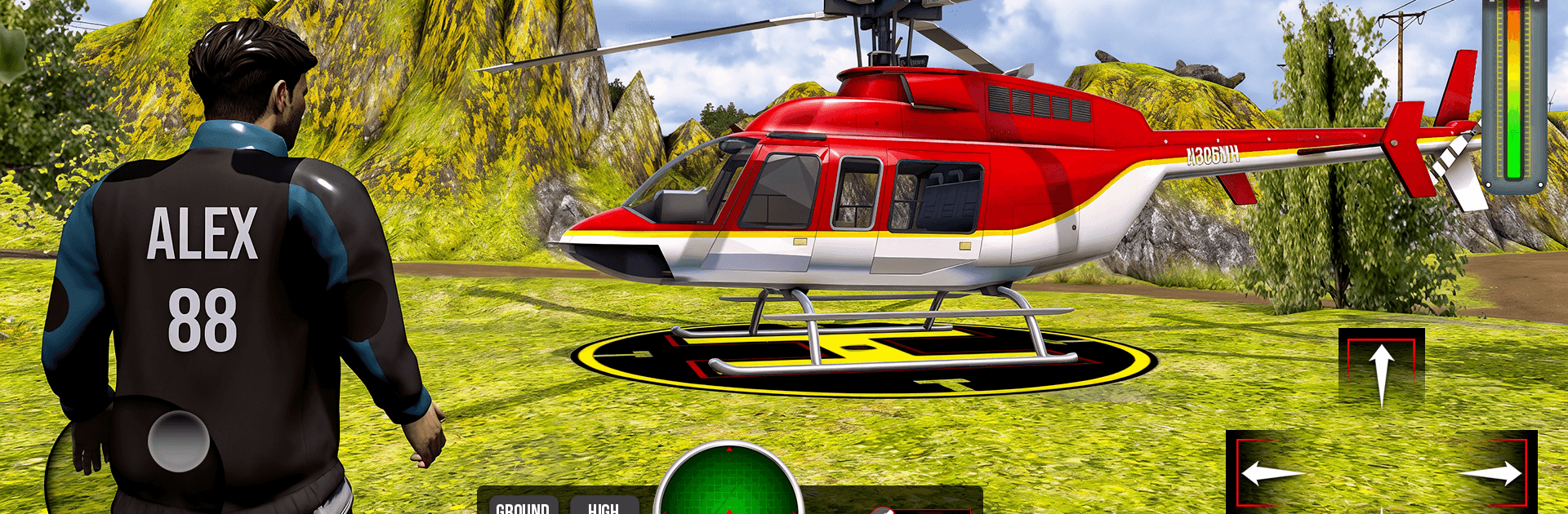 Helicopter Flight Game - Pilot
