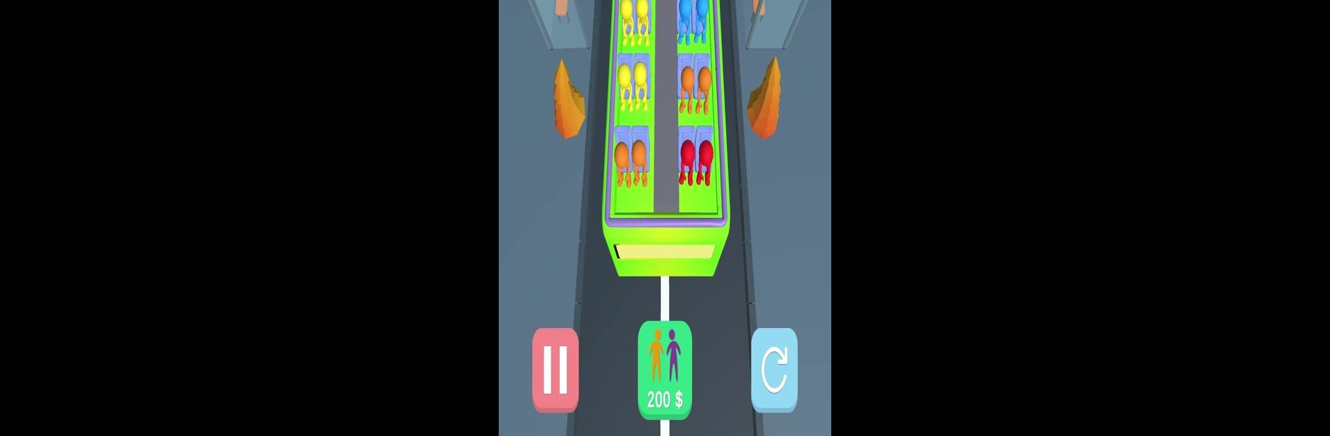 Bus Sort Color Puzzle Game