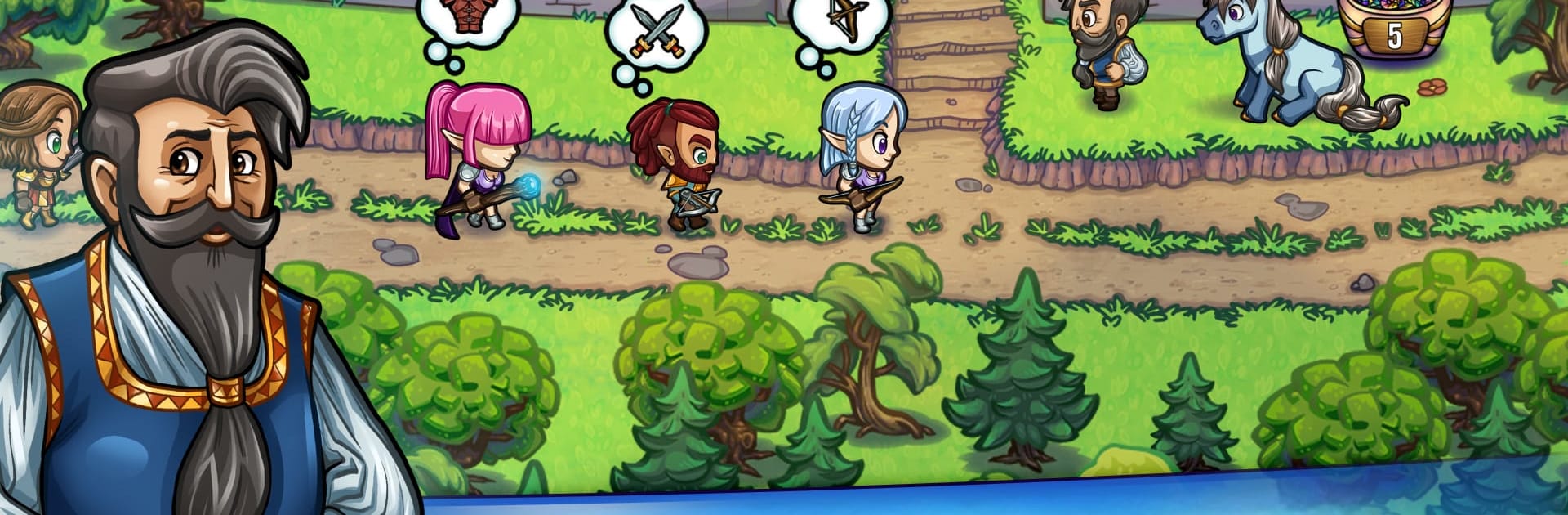 Hero Park: Shops & Dungeons
