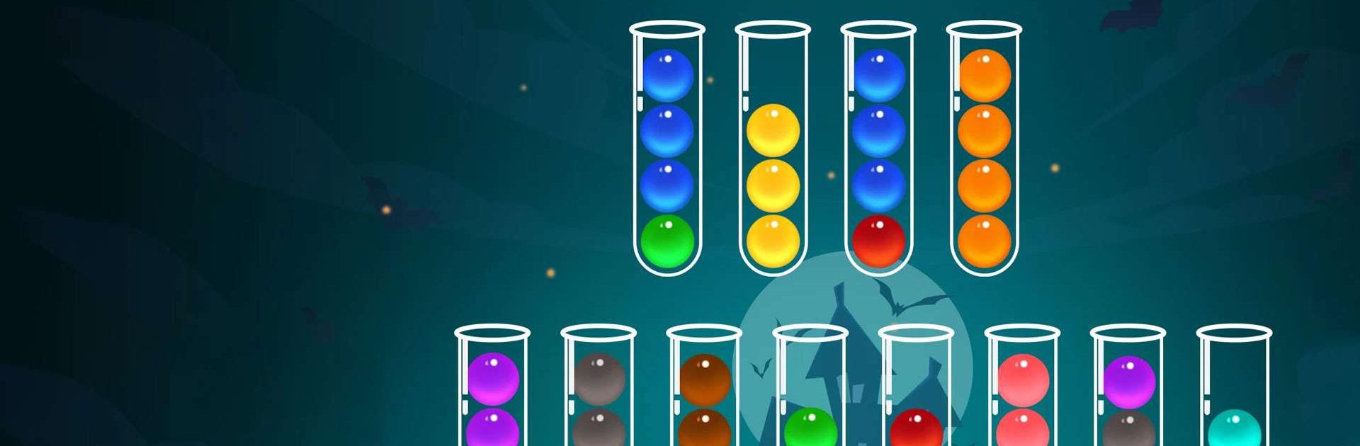 Baixar e jogar BallPuz: Jogo de Classificar Bolas Coloridos no PC