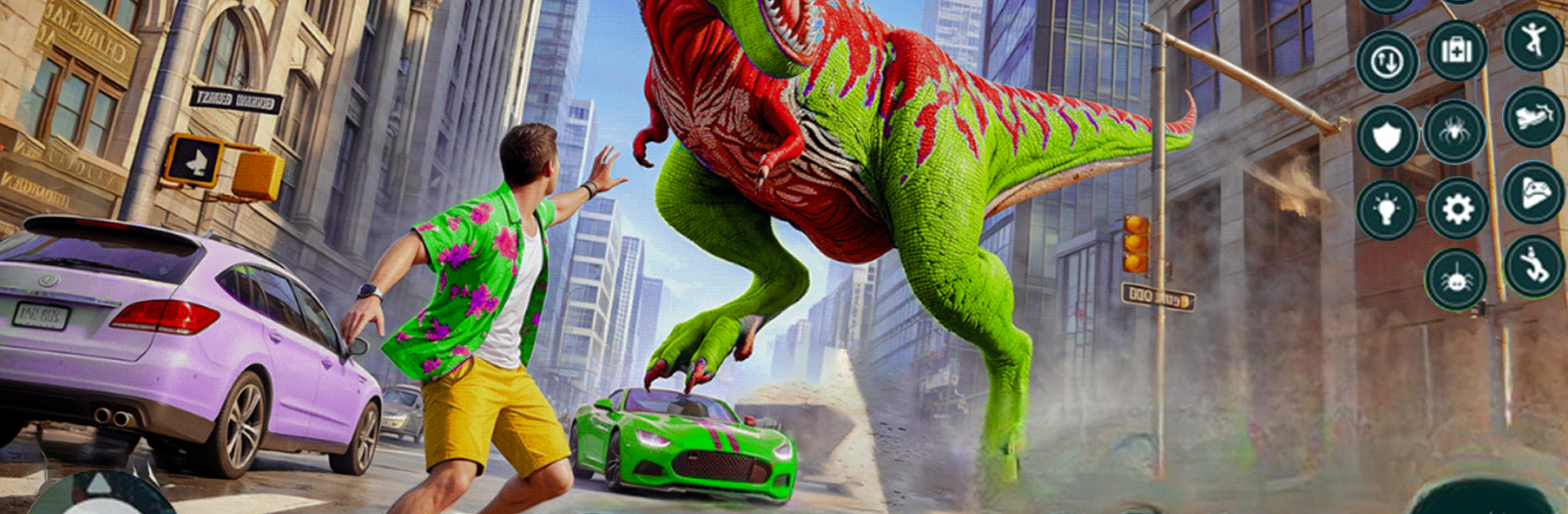 Dino T Rex City Attack
