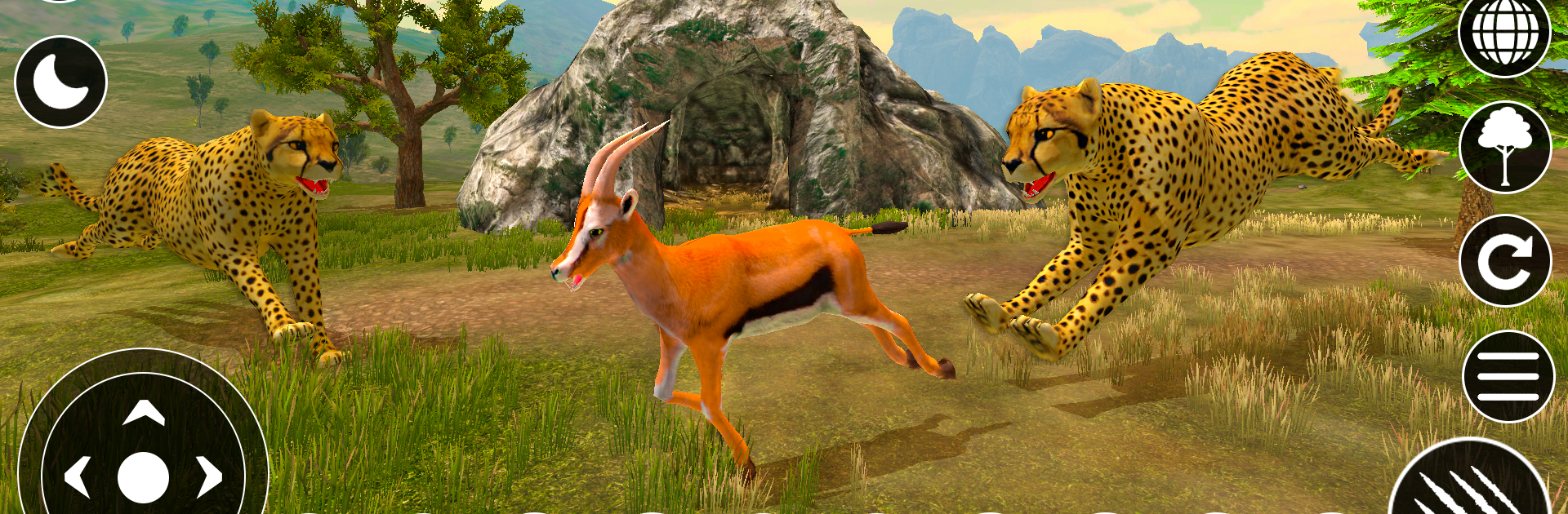 Wild Cheetah Simulator 3d