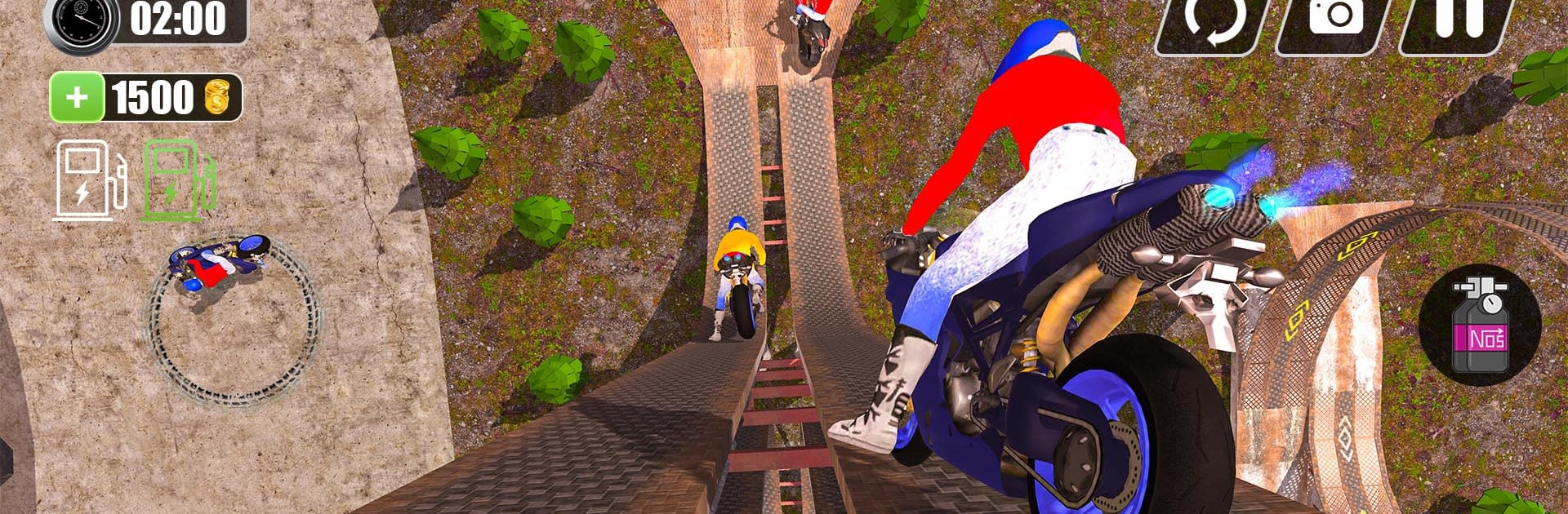 Mega Ramp Bike Racing Tracks