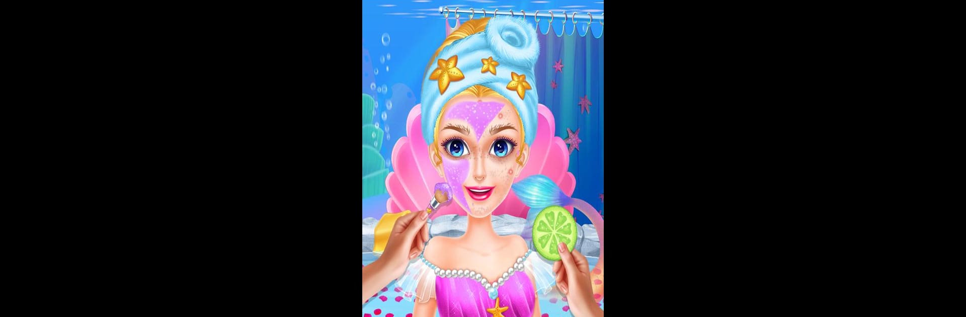Sirena mamá recién nacida