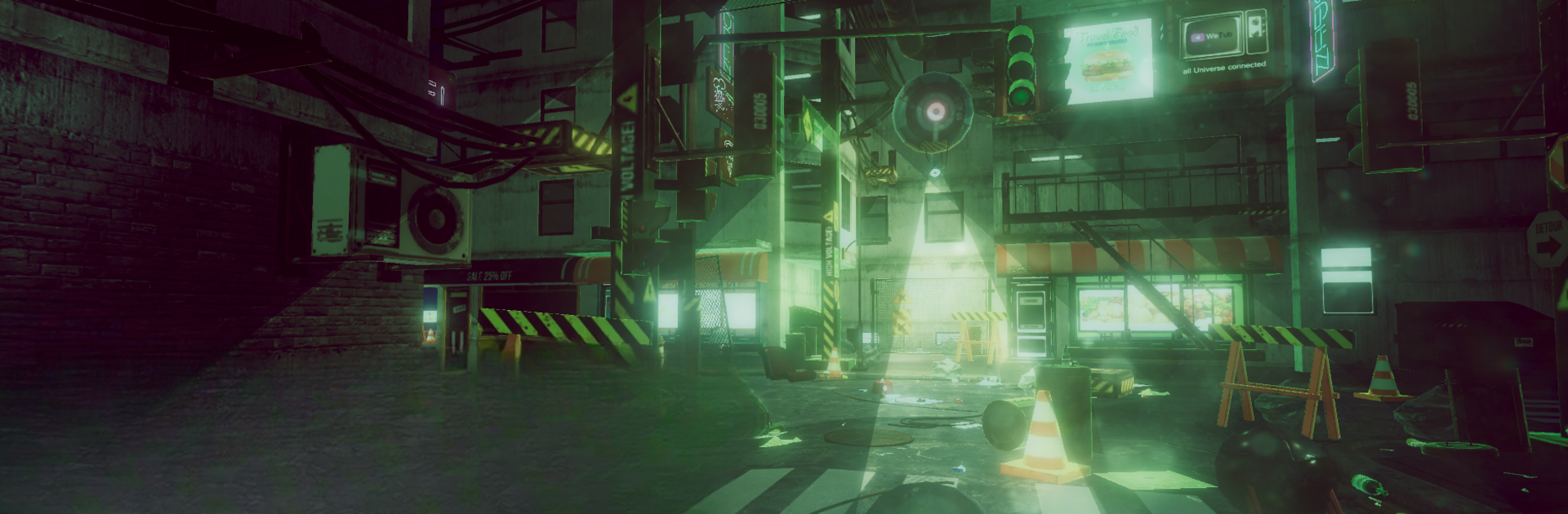 VR Cyberpunk City