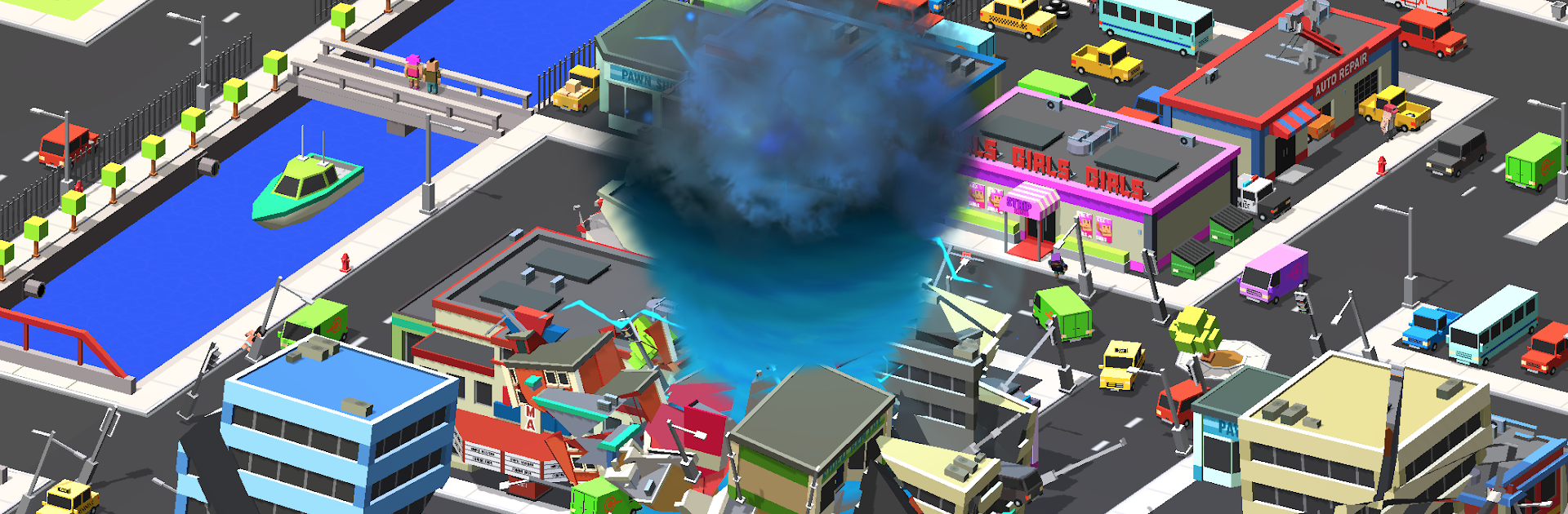 Holein Tornado io game offline
