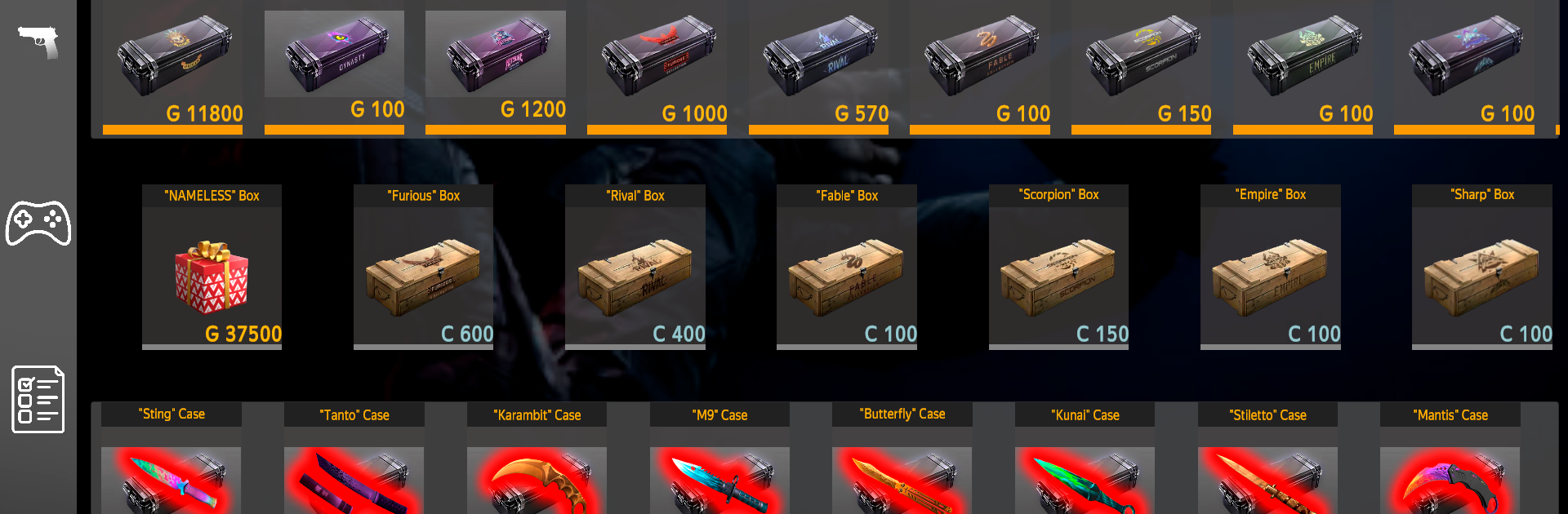 Case & Box Simulator - Standon