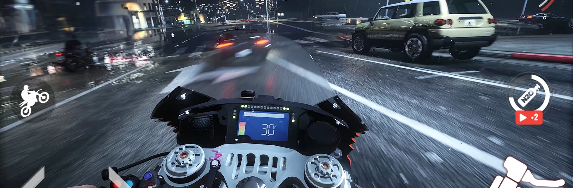 Traffic Bike Rider Rush