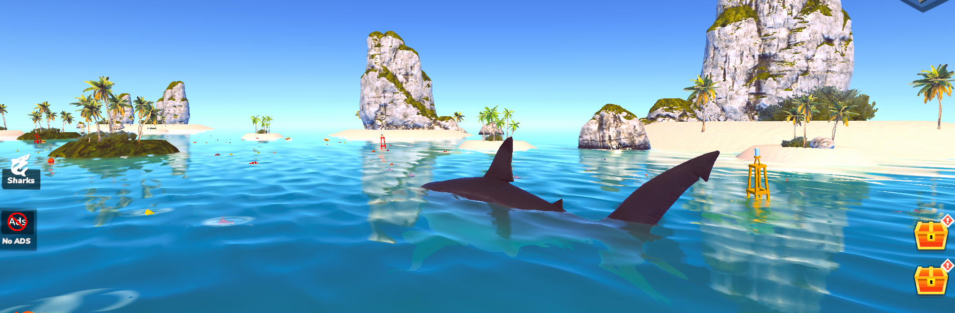 Idle Shark 2-Mega Tycoon Game