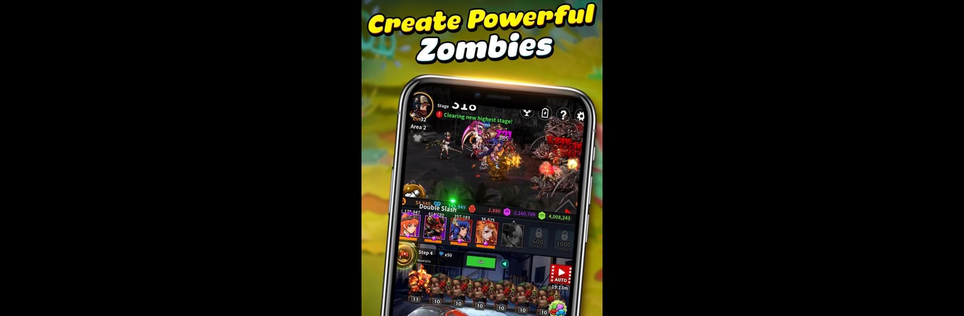Merge Zombie : idle RPG