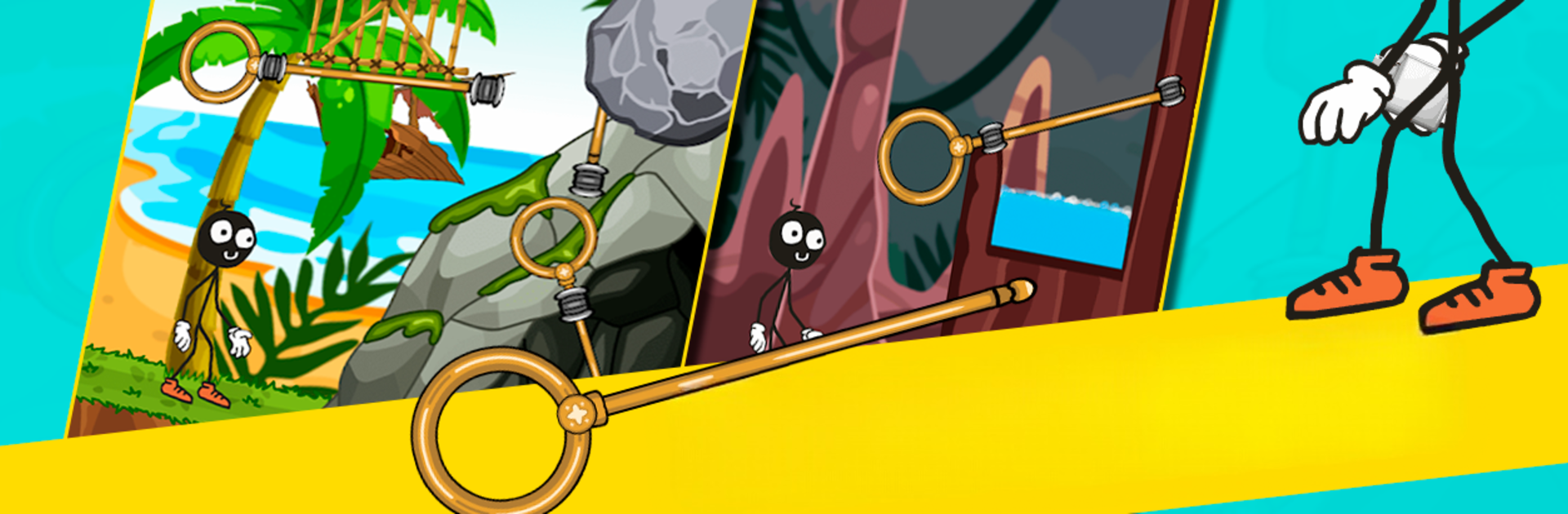 Stickman Escape Story Help Him