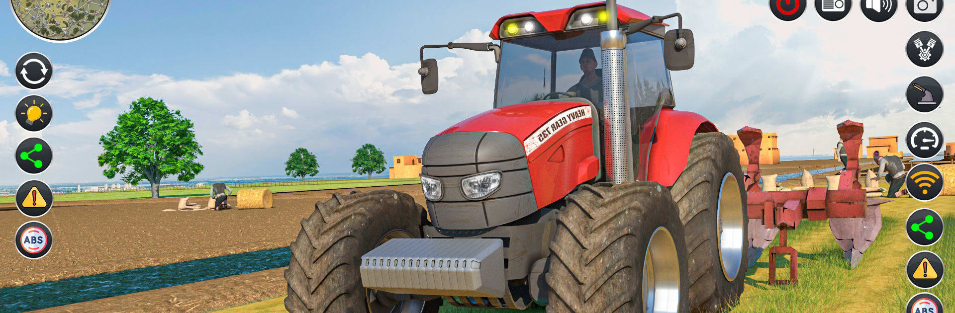 Farmer tractor: jogo de trator