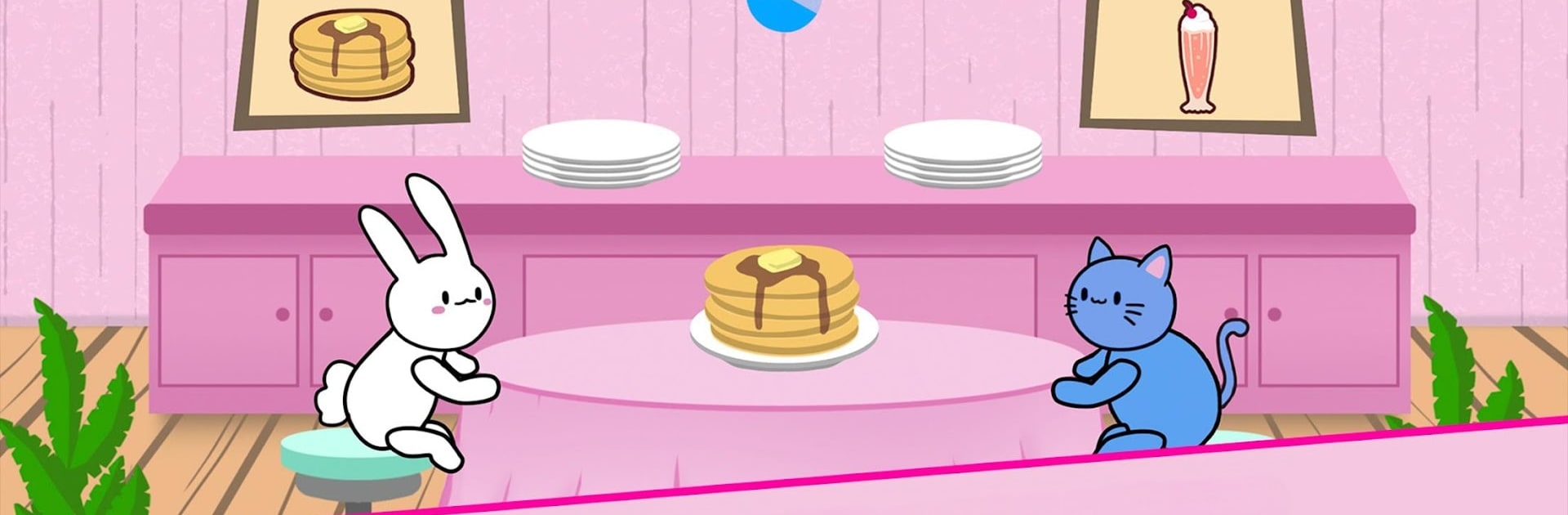 Bunny Pancake Kitty Milkshake