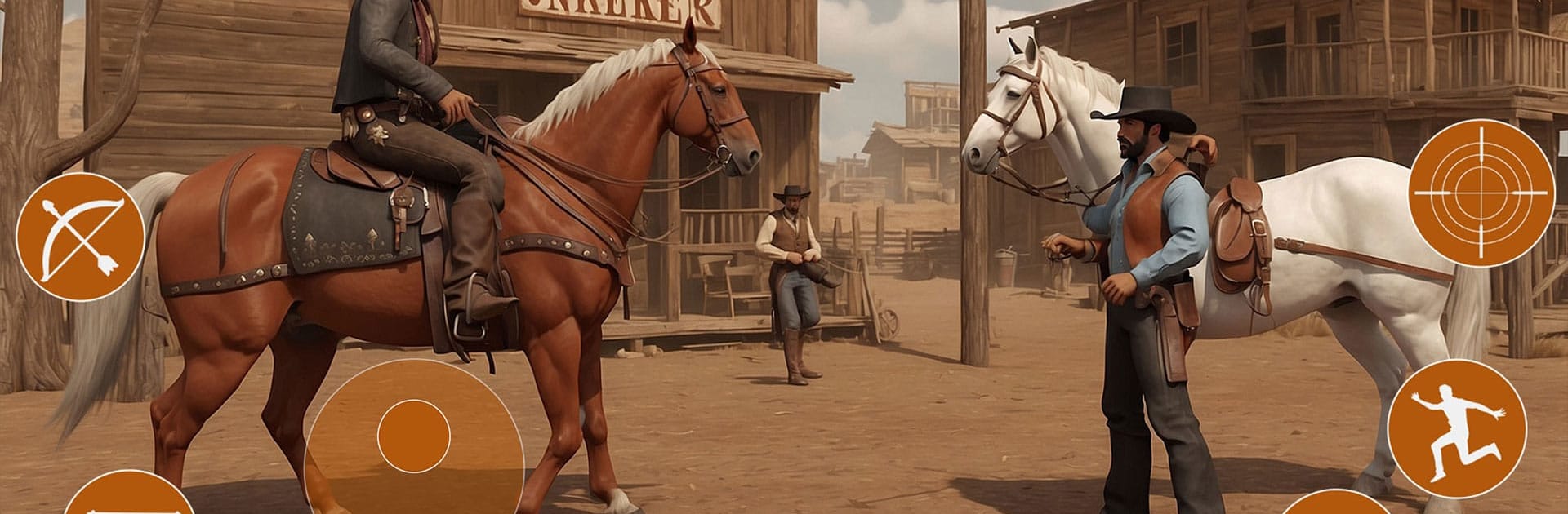 Wild West Cowboy Survival Game