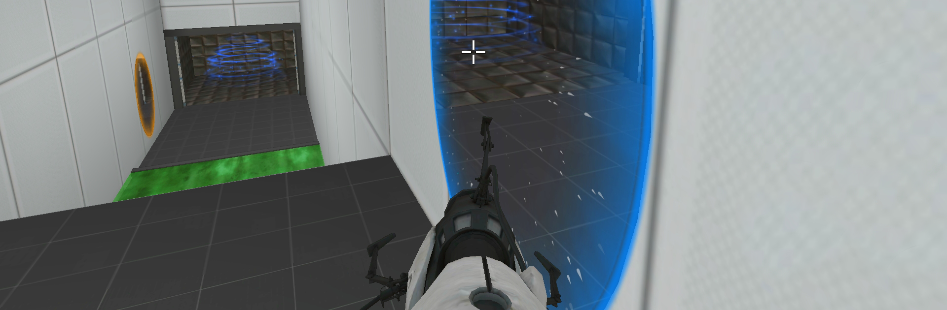 Portal Maze 2 game 3D aperture
