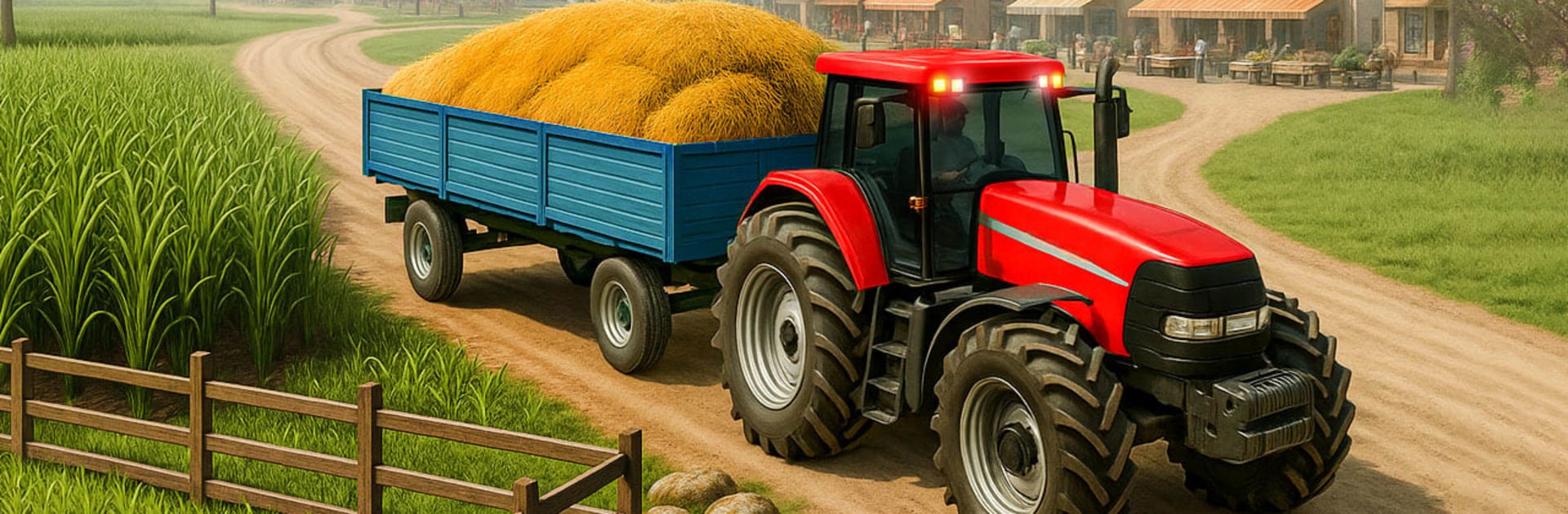 Tractor Driving 3d Farming Sim
