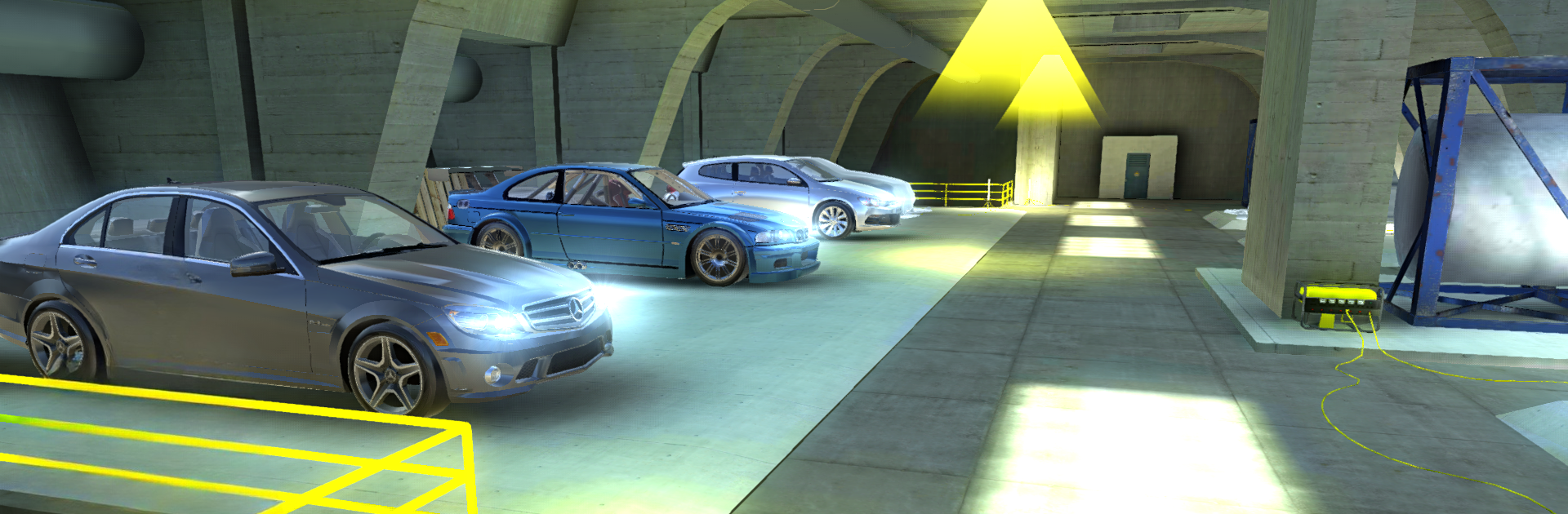 C63 AMG Drift Simulator