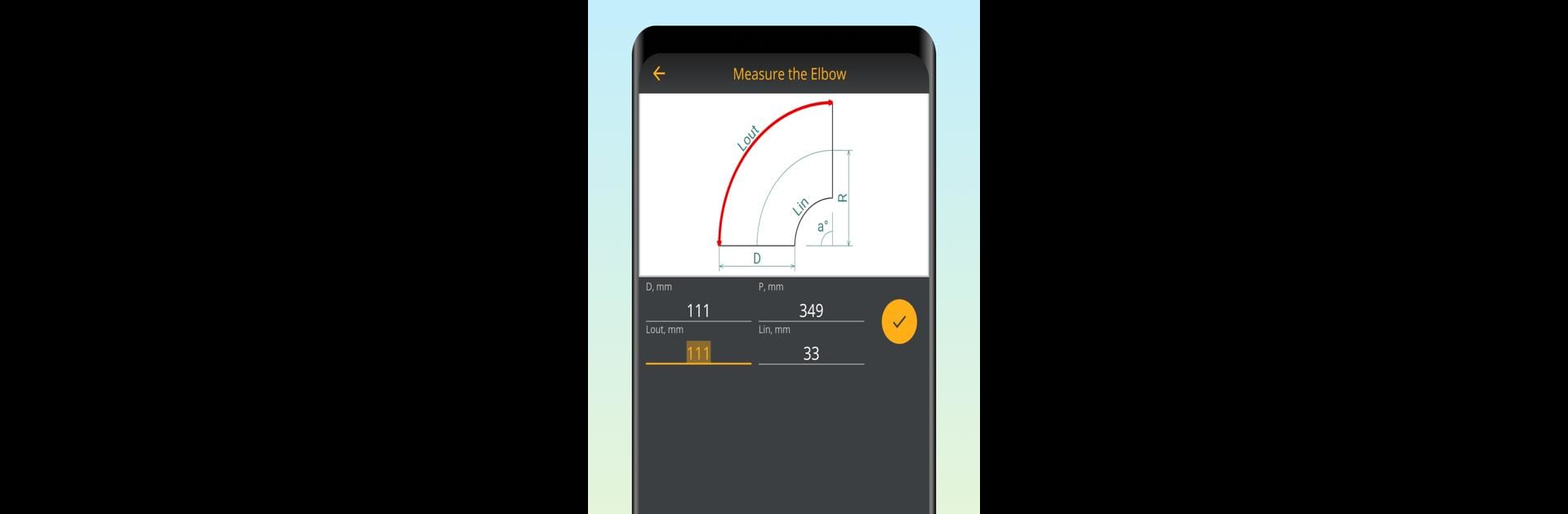 Elbow - Flat Pattern