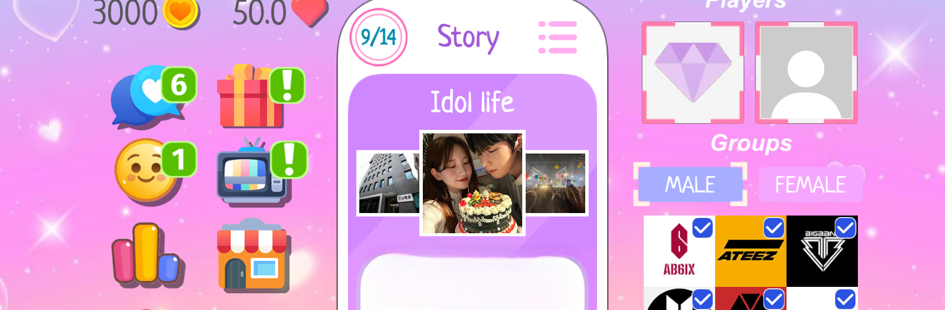 K-Pop Dating Game