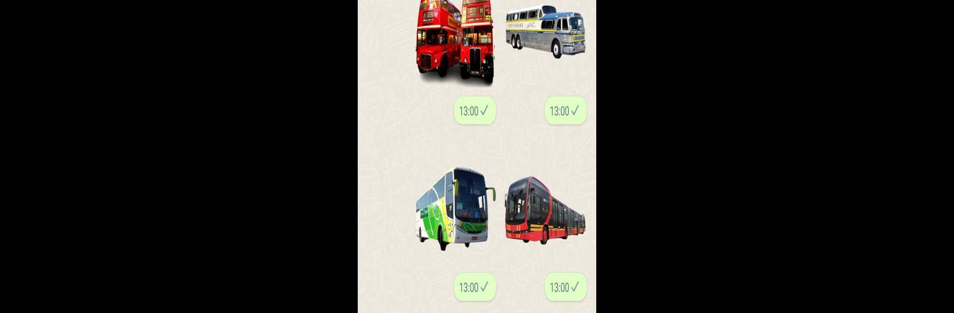 Bus Stickers For WhatsApp