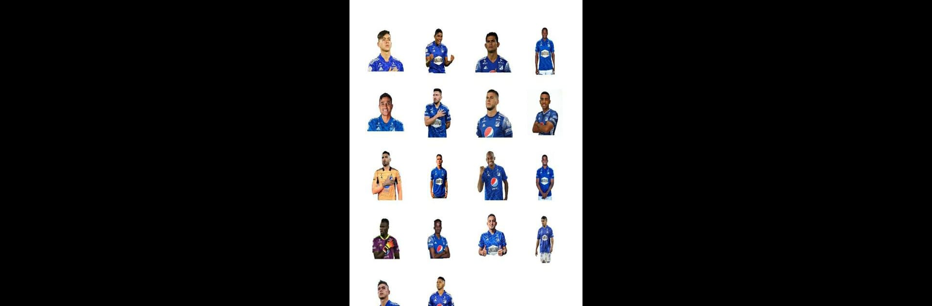 Millonarios Stickers