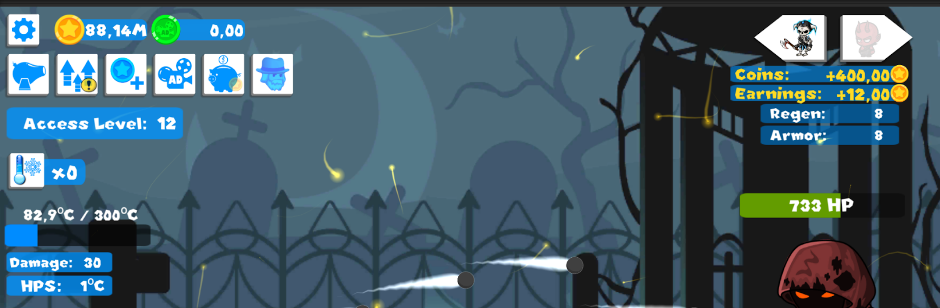 Idle Cannon Quest - Tap Clicker Tycoon