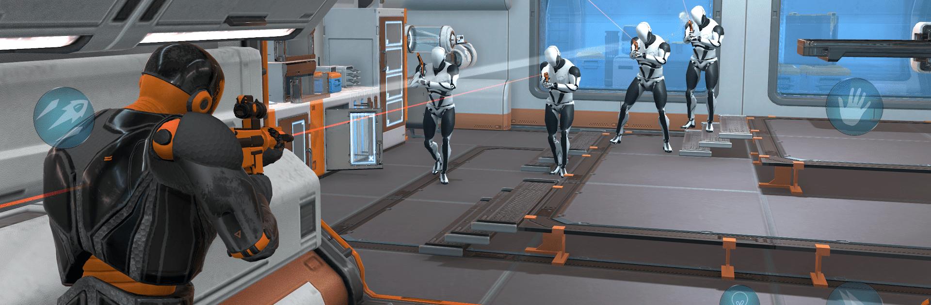 Robot Rampage: Shooting Game
