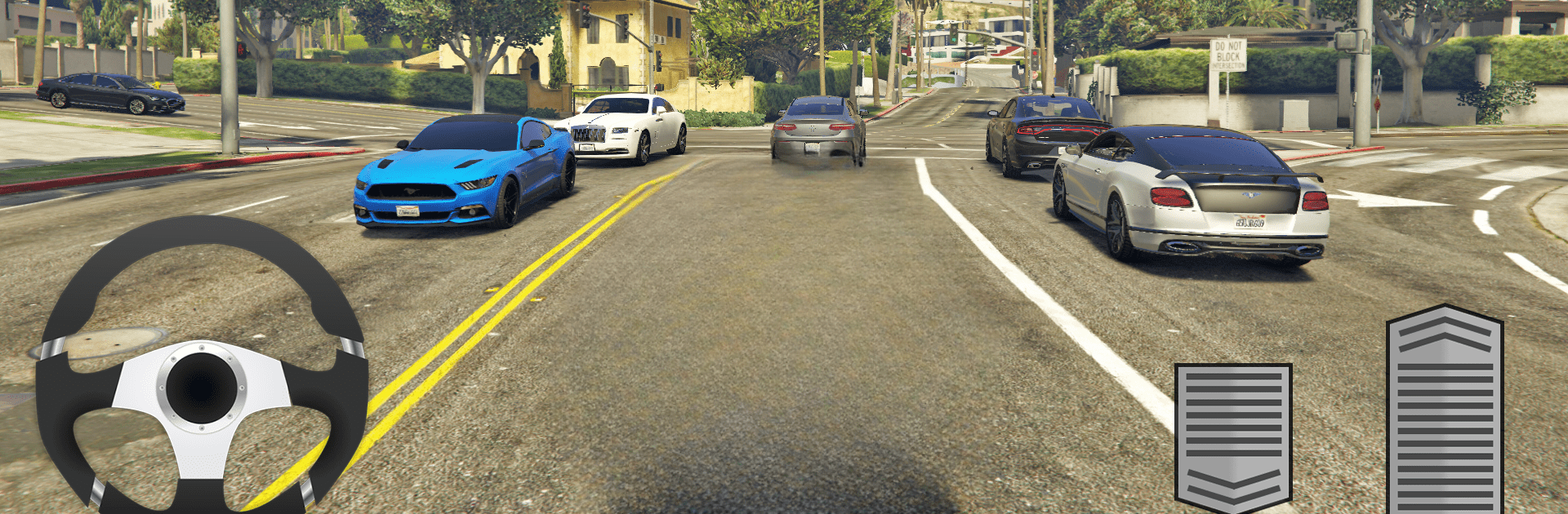 Dodge Challenger Driving Simul