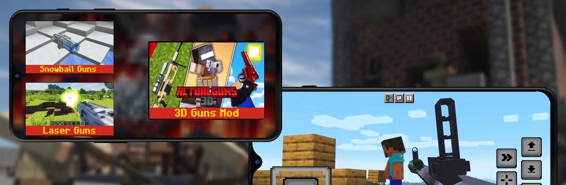 Mods de armas para Minecraft