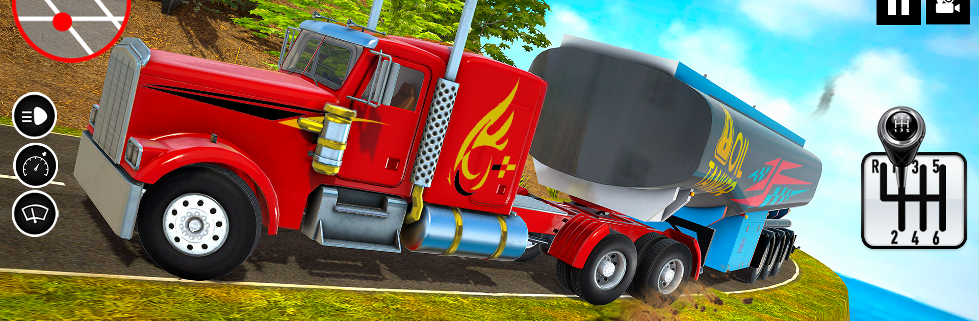 Oil Tanker Truck Driving Games