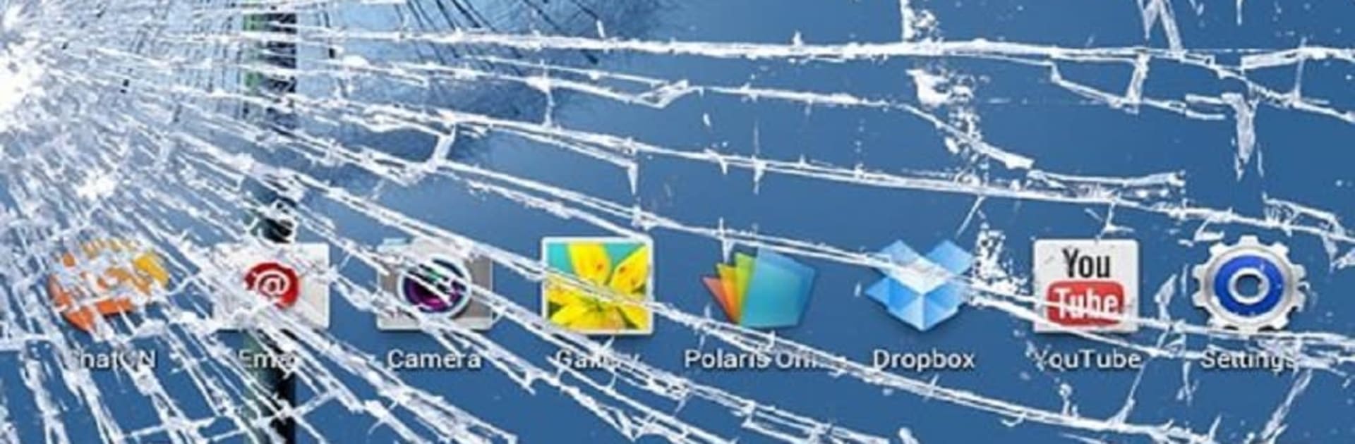 Efecto Pantalla Quebrada