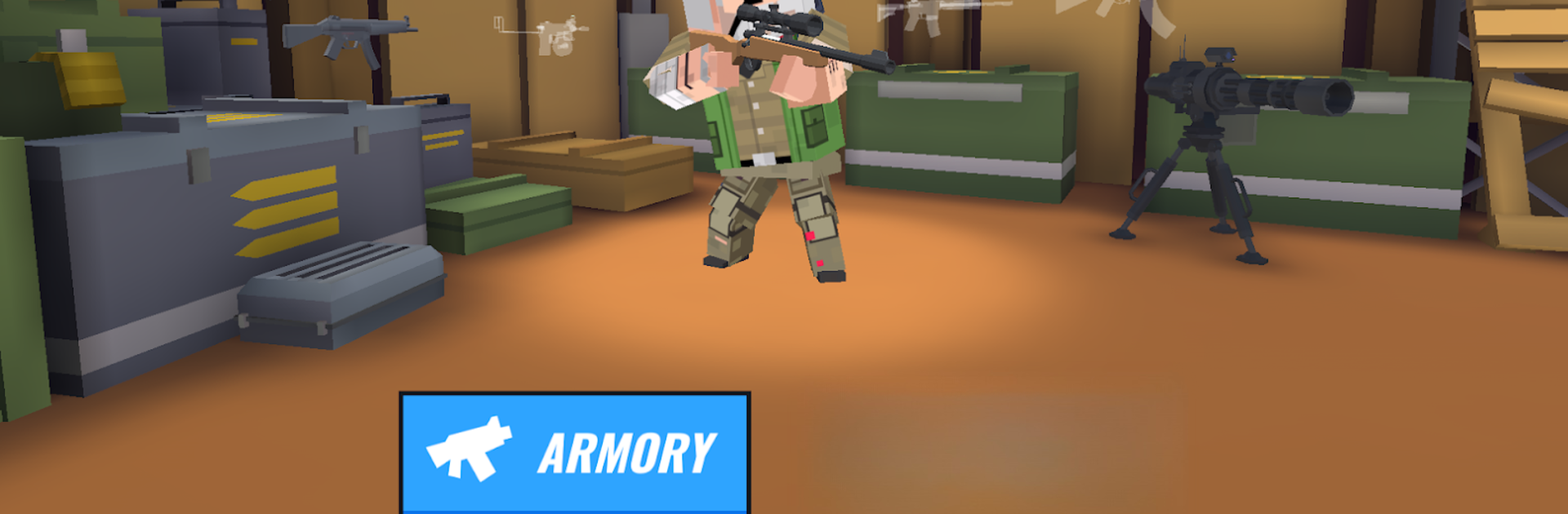 Battle Gun 3D - Pixel Block Fight Online PVP FPS