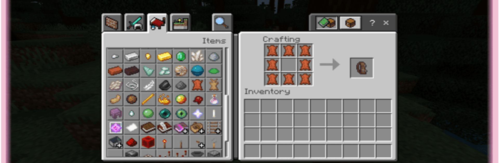 Mochila Mod para Minecraft