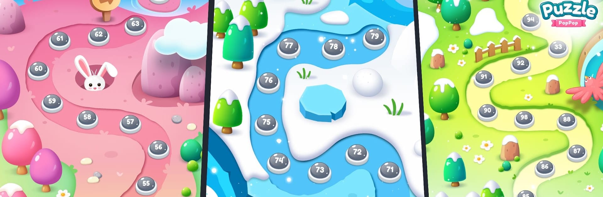 Pop Block Puzzle: Match 3 Game