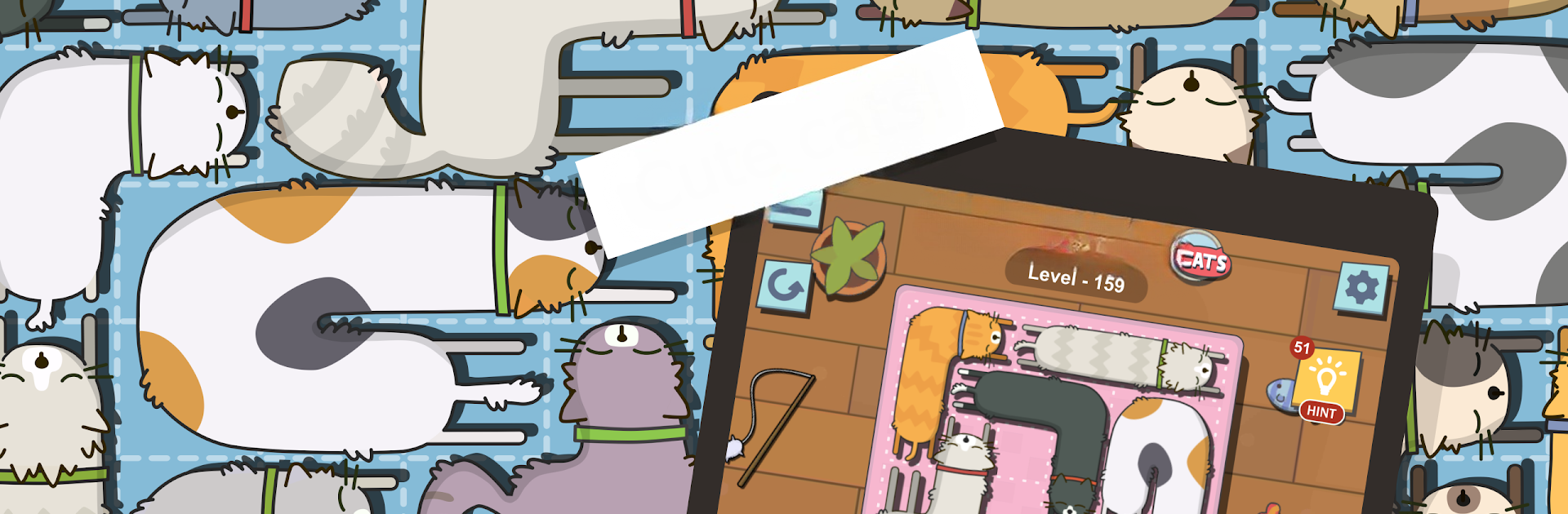 Snuggle Puzzle Cats: Lazy cats