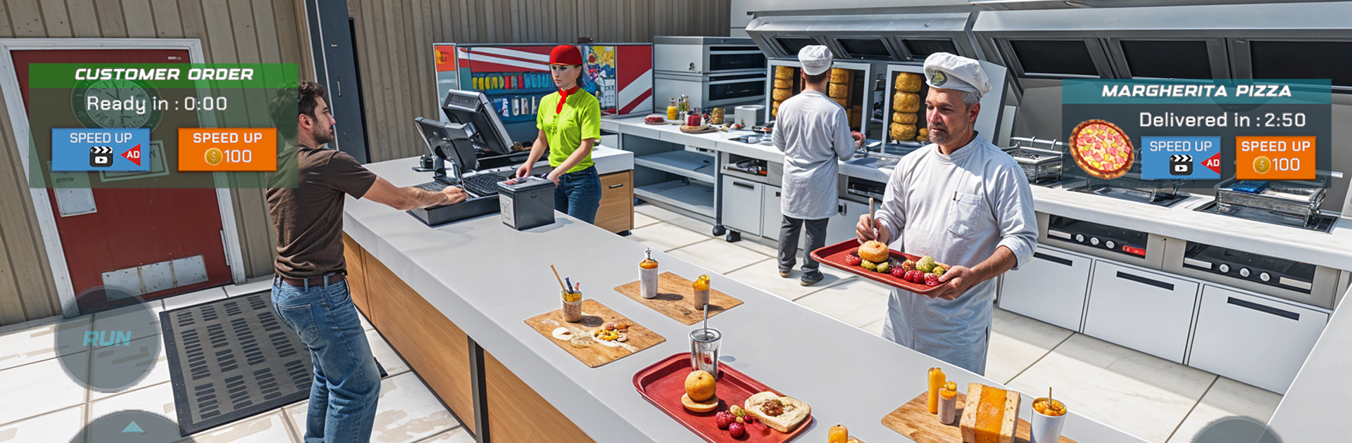 Fast Food Store Simulator Game