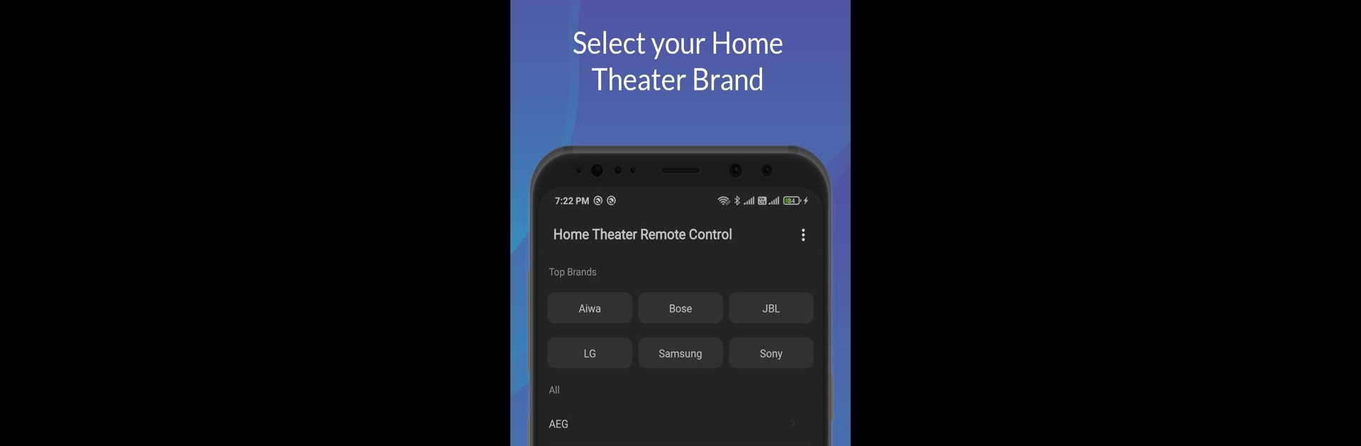 Home Theater Remote Control