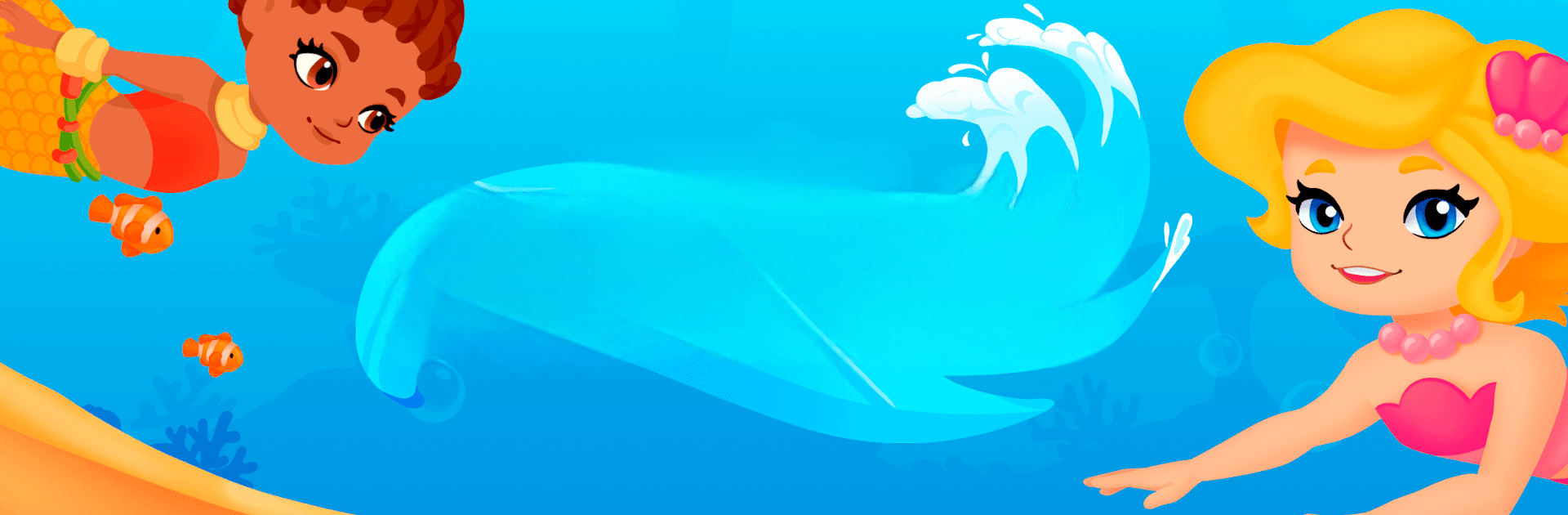 Running Mermaid Games for Kids