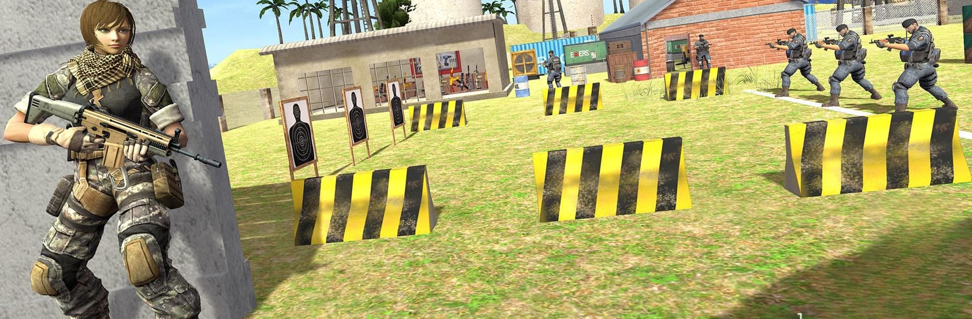 Fps Army girl Commando Mission