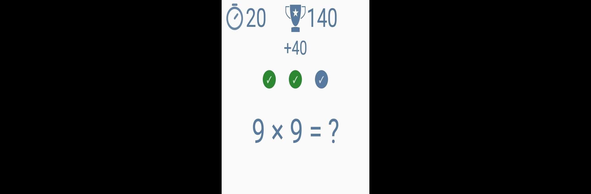 Multiplication table