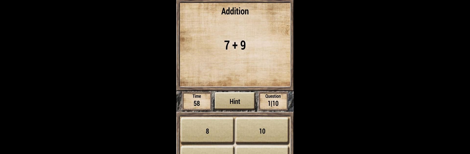Math - Quiz Game