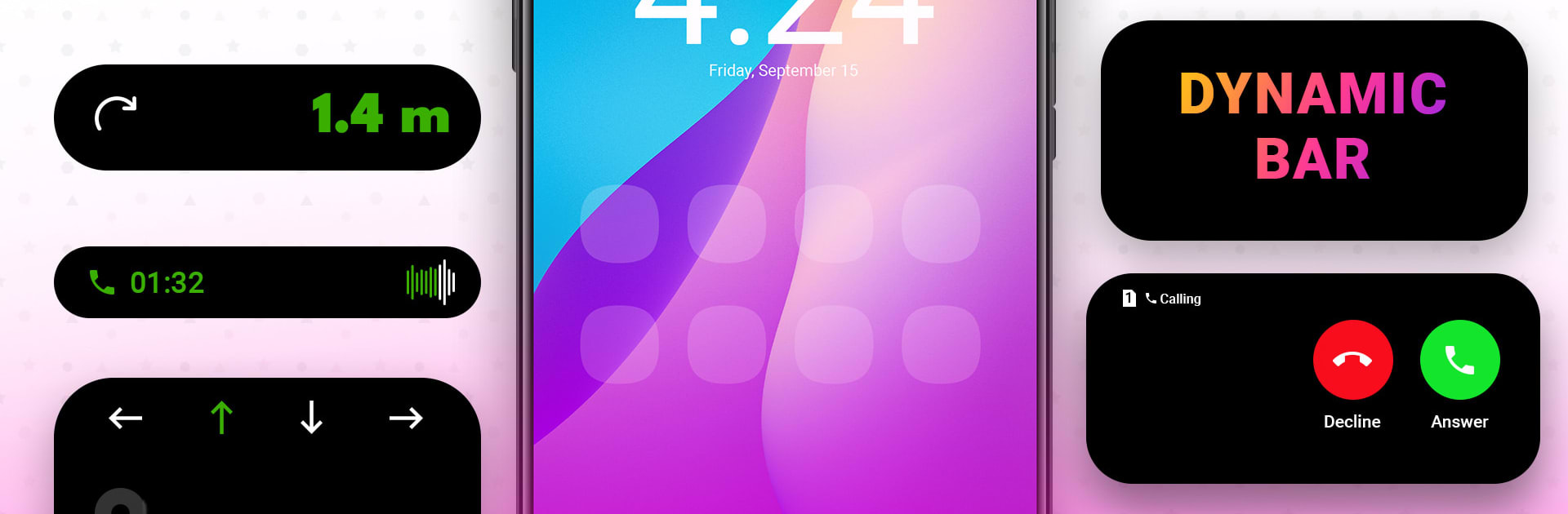 Dynamic Notification IslandBar